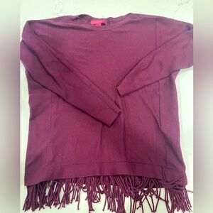 Lilly Pulitzer Fringe Sweater